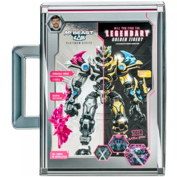 MRBEAST LAB S3 W1 COLLECTOR FIGURE TIGER
